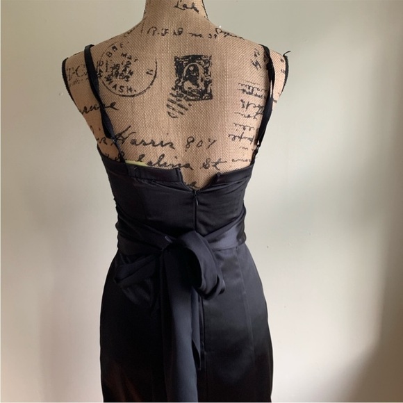 Roulette black sequin belted dress size S - Picture 8 of 9